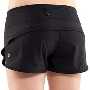 Lululemon speed short / 2.5” size 4